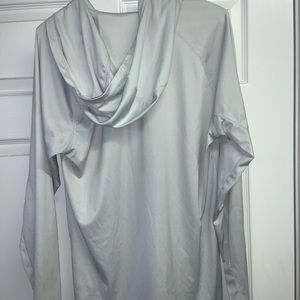 Long sleeve hooded shirt